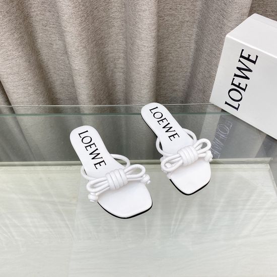 Loewe Air-conditioned Slip-on Loafers with Head Layer Soft Leather