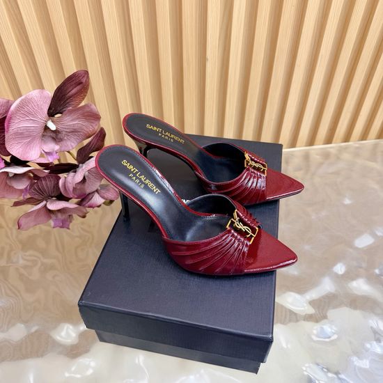 Yves Saint Laurent Classic High-Heeled Sandals with Custom Hardware