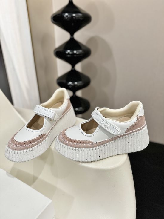 Chloe Breathable Leather Casual Shoes Lightweight Comfortable Sole