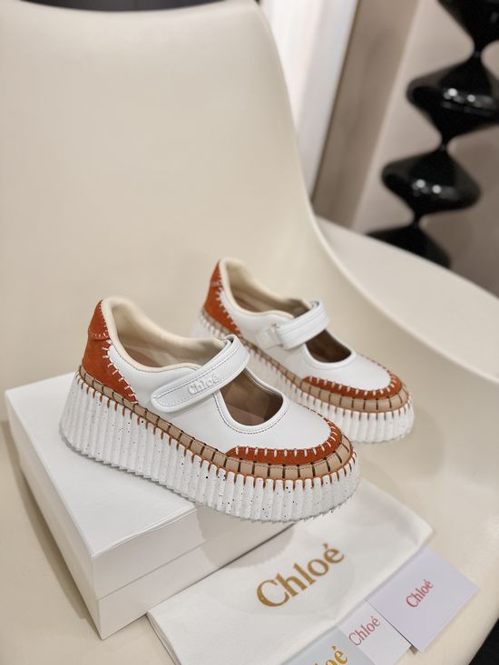 Chloe Breathable Leather Casual Shoes Lightweight Comfortable Sole