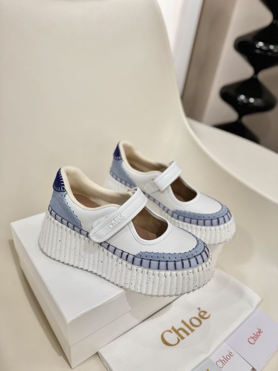 Chloe Breathable Leather Casual Shoes Lightweight Comfortable Sole