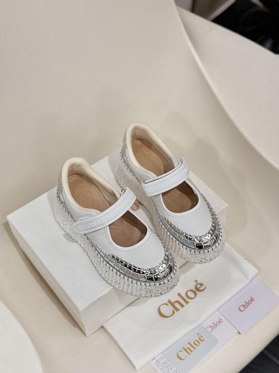 Chloe Breathable Leather Casual Shoes Lightweight Comfortable Sole