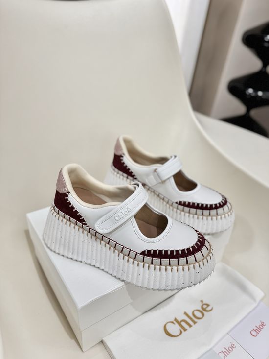 Chloe Breathable Leather Casual Shoes Lightweight Comfortable Sole