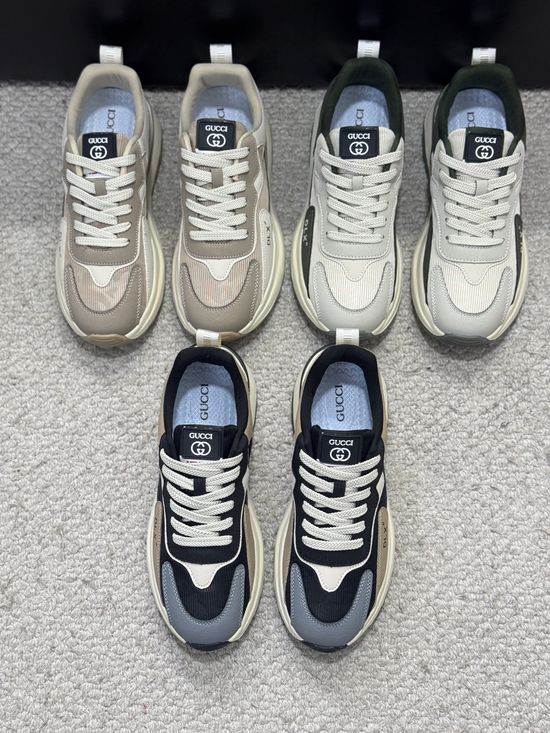Gucci Premium Leather Lining Comfortable Fashion Casual Daily Shoes