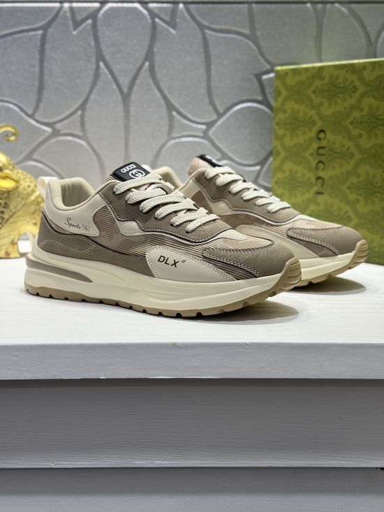 Gucci Premium Leather Lining Comfortable Fashion Casual Daily Shoes