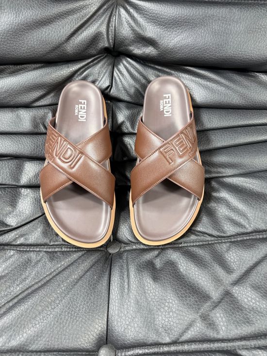 Fendi Soft Comfortable Casual Daily Wear Slide Sandals
