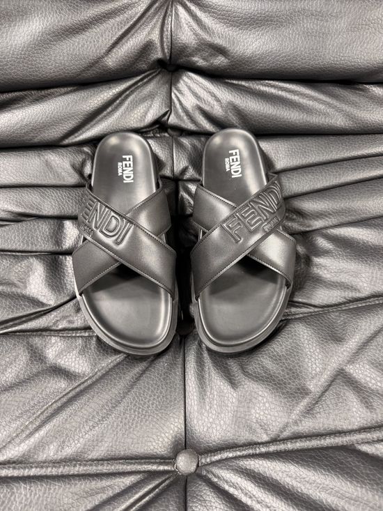 Fendi Soft Comfortable Casual Daily Wear Slide Sandals