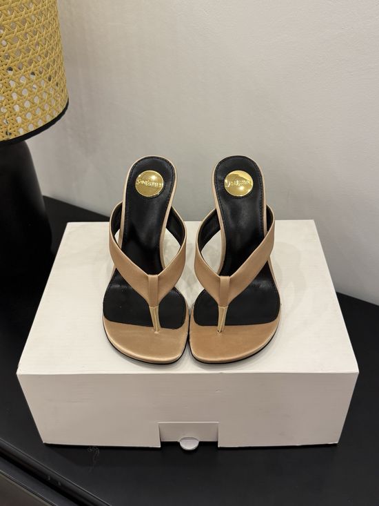 Yves Saint Laurent Chic High-Heeled Sandals with Metal Accents