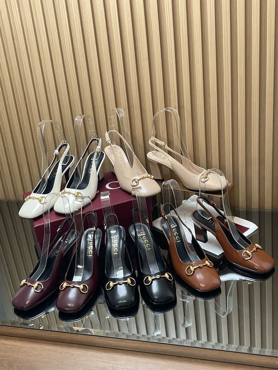 Gucci Casual Comfort Slide Sandals and Flats Set