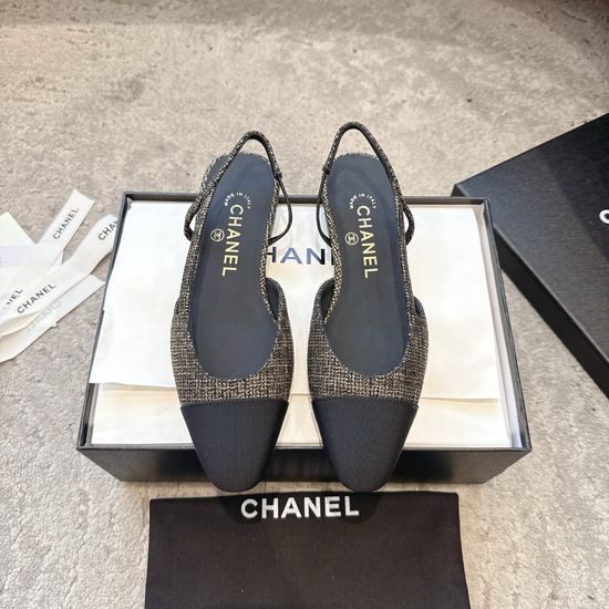 Chanel Premium Sheepskin Leather Casual Elegant Shoes