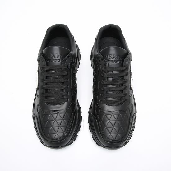 Prada Top-Quality Leather Shoes with Original Factory Soles