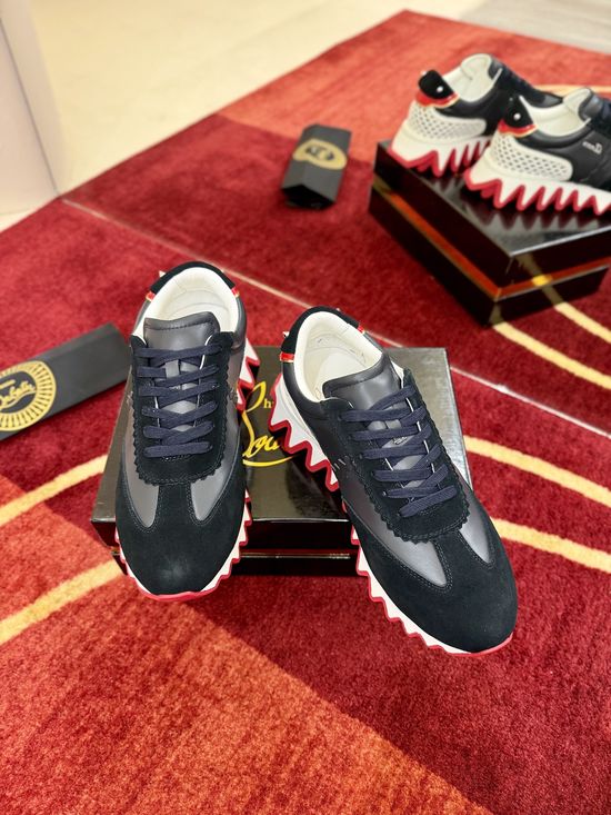 Christian Louboutine Two-Tone Shark Sole Shoes, Top-Tier Customization