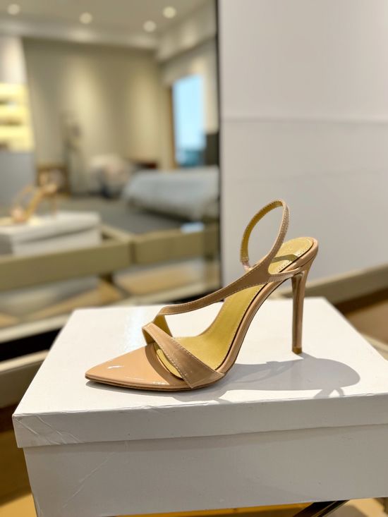 Gianvito Rossi Classic Mule High Heels With Premium Leather Outsole