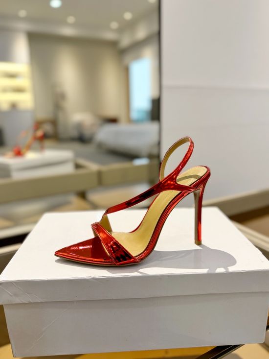 Gianvito Rossi Classic Mule High Heels With Premium Leather Outsole