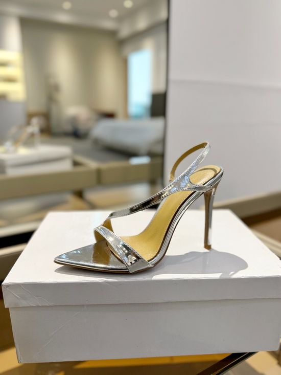 Gianvito Rossi Classic Mule High Heels With Premium Leather Outsole