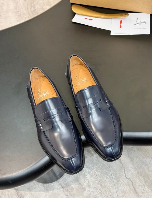 Christian Louboutin High-End Loafer Shoes With Red Soles