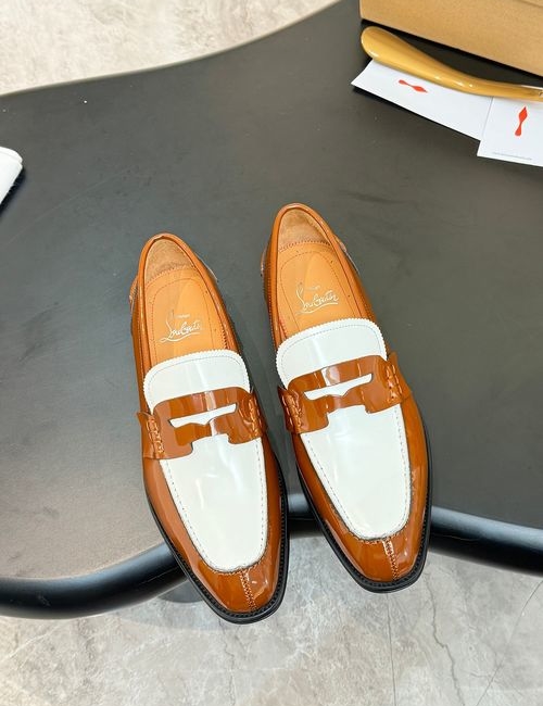Christian Louboutin High-End Loafer Shoes With Red Soles