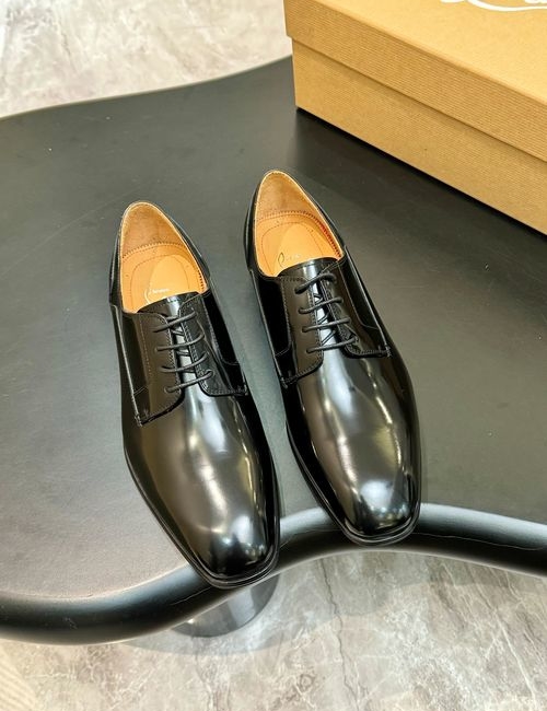 Christian Louboutin Red Sole Cow Leather Loafers