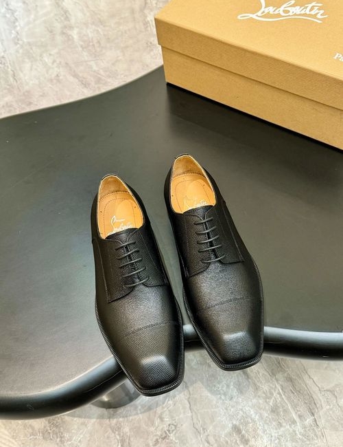 Christian Louboutin Red Sole Cow Leather Loafers