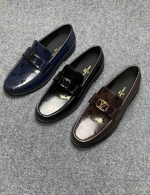 Louis Vuitton LV LUXEMBOURG SAMOTHRACE Genuine Leather Shoes