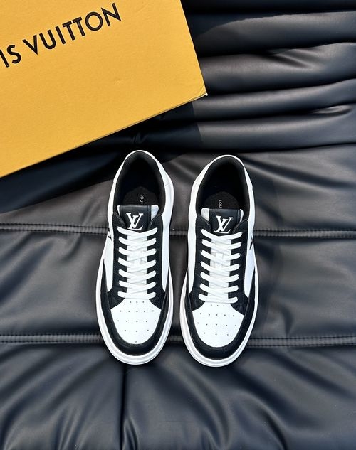 Louis Vuitton LV Beverly Hills Leather Sneakers
