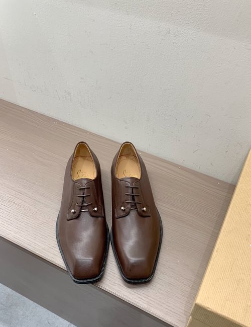 Christian Louboutin Classic Oxford Shoes Leather Upper