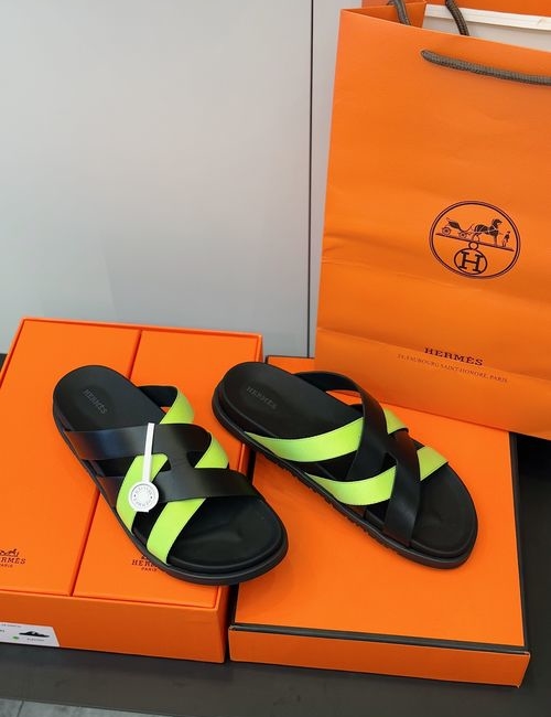 Hermes Cowhide Woven Casual Sandals