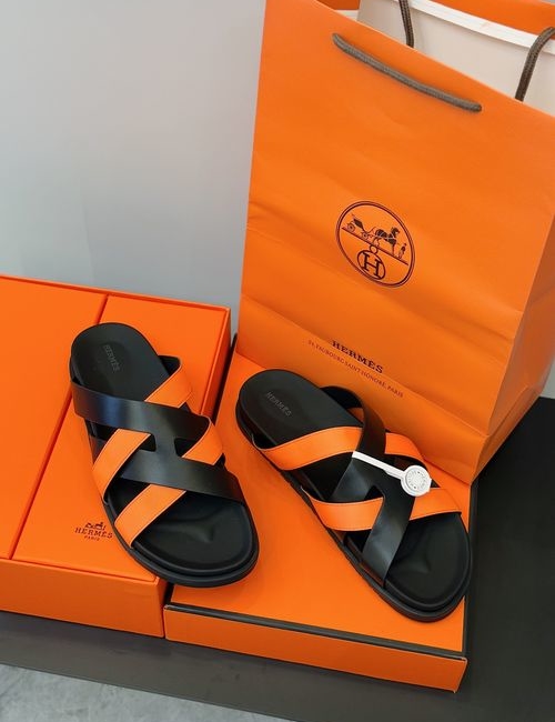 Hermes Cowhide Woven Casual Sandals