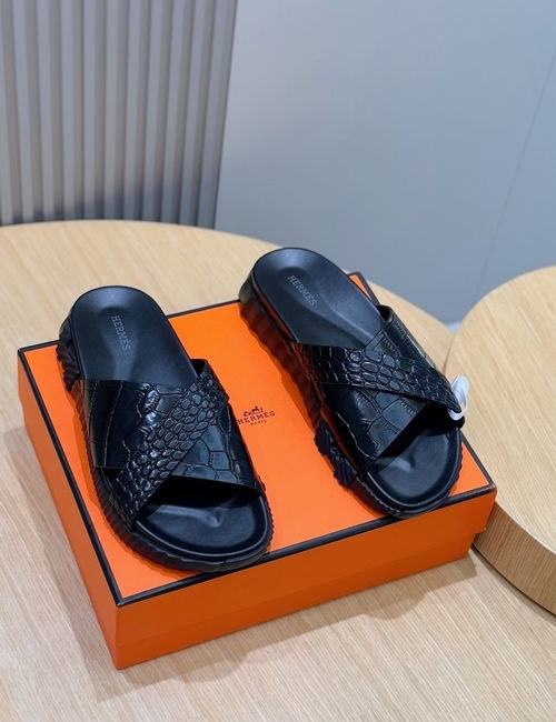 Hermes Infra Sandals With Contrast Color Sole