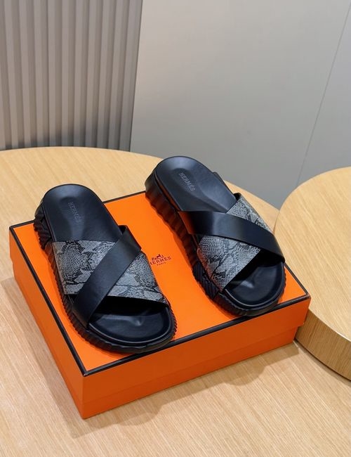 Hermes Infra Sandals With Contrast Color Sole