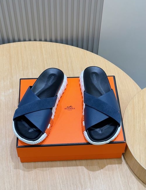 Hermes Infra Sandals With Contrast Color Sole