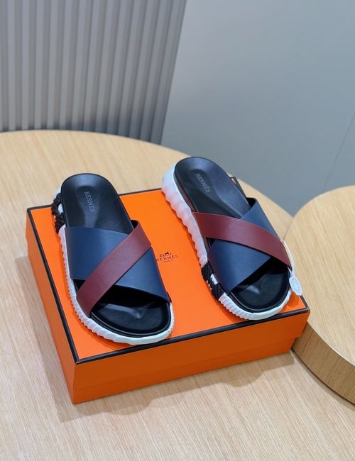 Hermes Infra Sandals With Contrast Color Sole