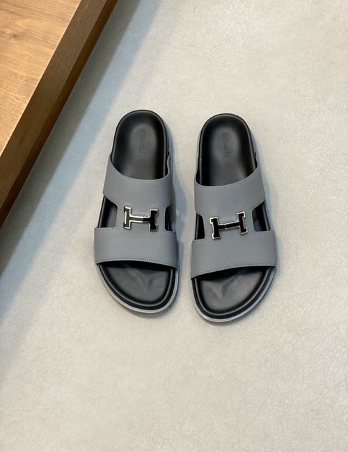 Hermes Oran Cowhide H Slides