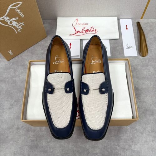 Christian Louboutin New Loafer Shoes With Red Sole