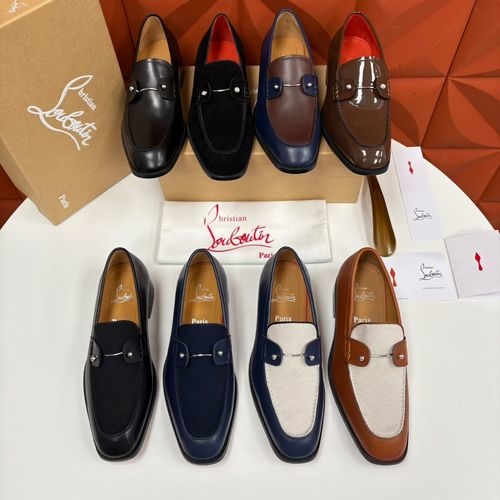Christian Louboutin New Loafer Shoes With Red Sole