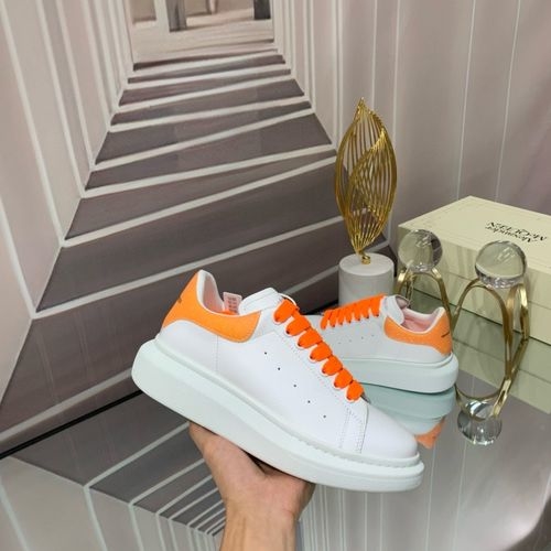 McQueen Premium Leather Sneakers With Extra Laces