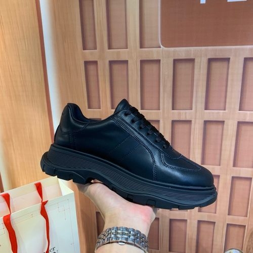 McQueen Oversized Sneakers Premium Leather Upper