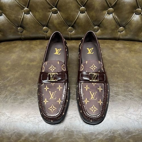 Louis Vuitton LV Leather Shoes With Cowhide Leather Sole