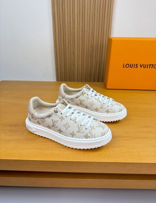 Louis Vuitton LV Nappa Cowhide Printed Casual Sneakers