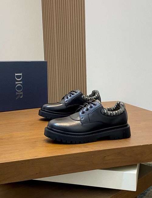 Christian Dior CD Moccasin Shoes With Gancio Buckle