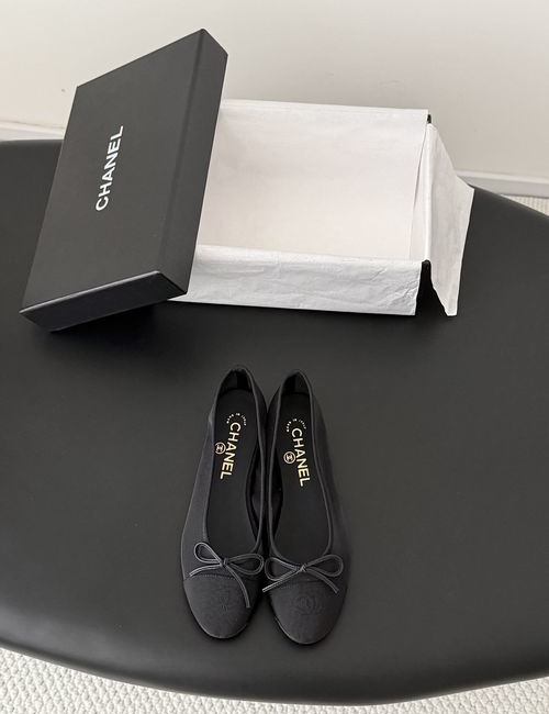 Chanel Round Toe Ballet Flats