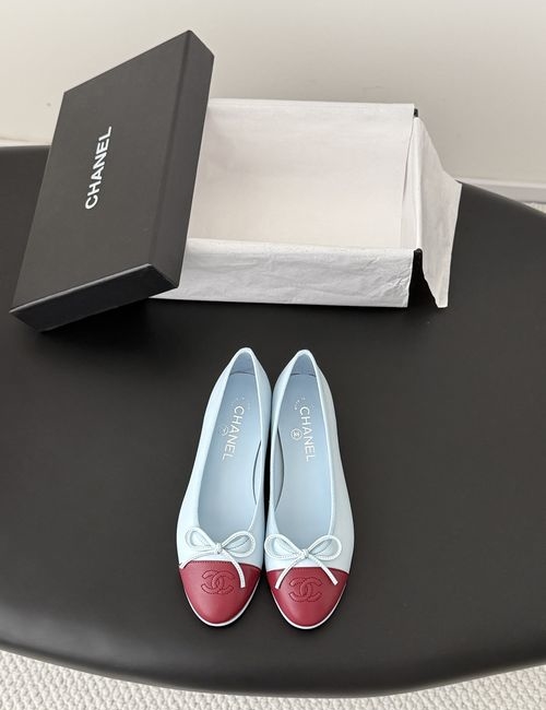Chanel Round Toe Ballet Flats