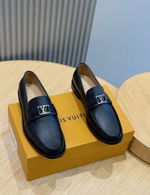 Louis Vuitton LV Major Hand Sewn Leather Sole Loafers
