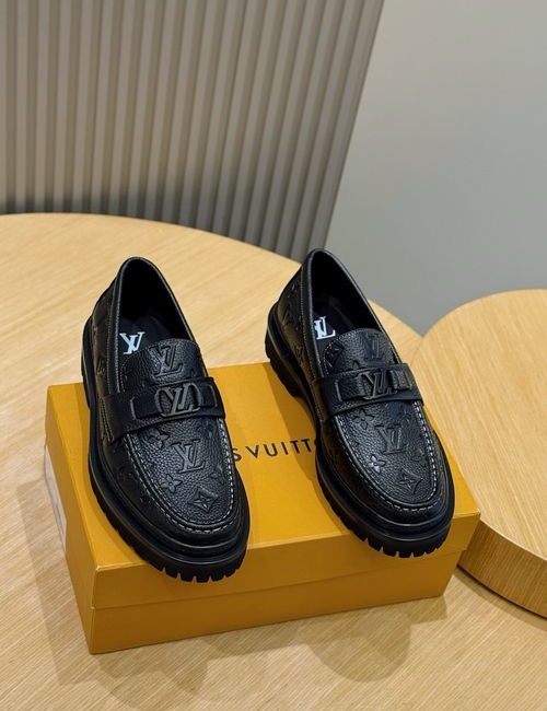 Louis Vuitton LV Major Loafers Damier Pattern Upper
