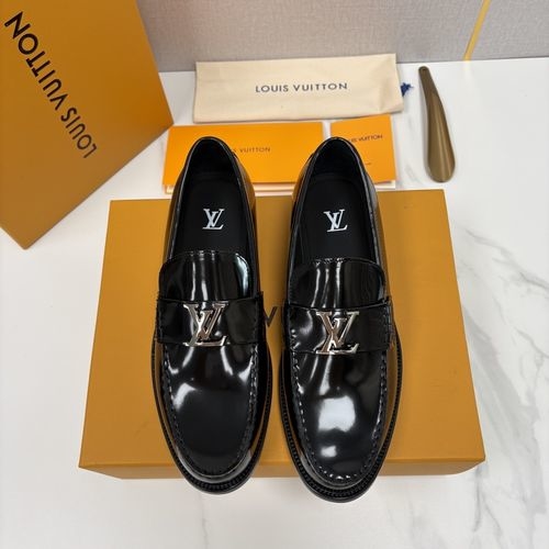 Louis Vuitton LV Major Canvas Loafer Shoes