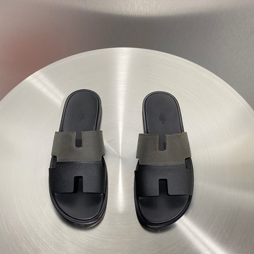 Hermes H Classic Calfskin Leather Sandals