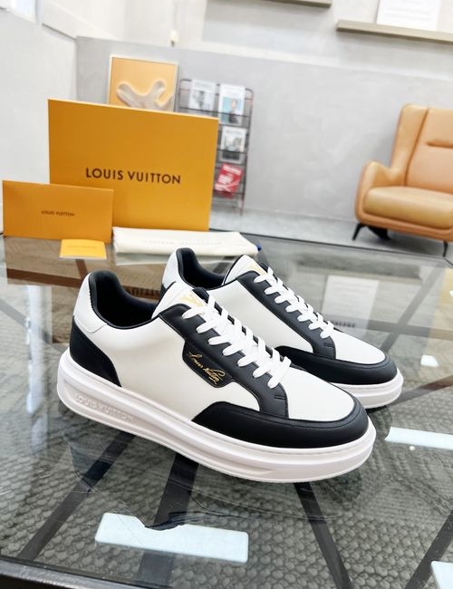 Louis Vuitton LV Premium Leather Upper Sneakers