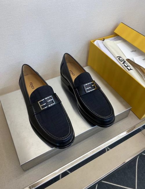 Fendi Premium Leather Loafers