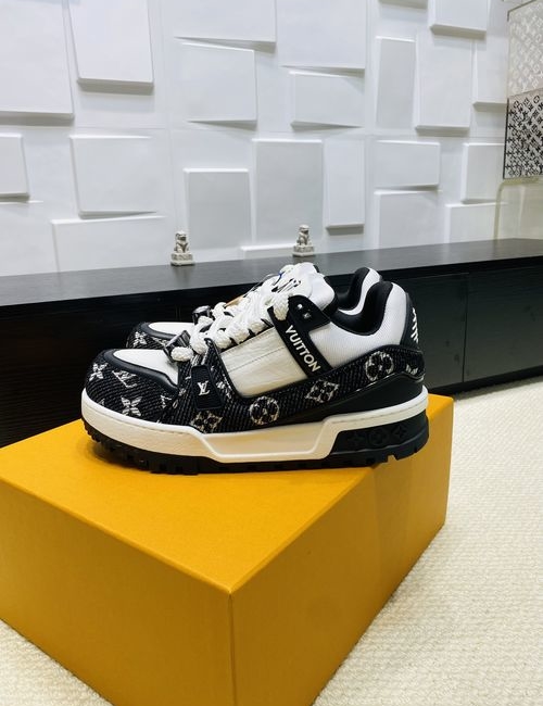 Louis Vuitton LV Trainer Chunky Beaded Casual Sneakers