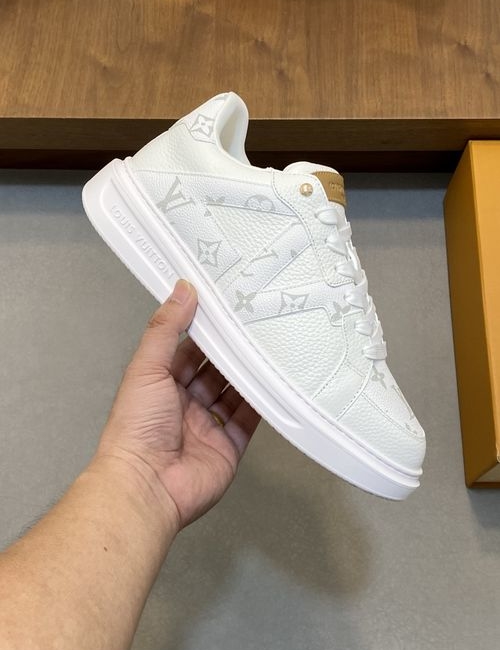 Louis Vuitton LV Trendy Skate Shoes With Italian Leather Upper